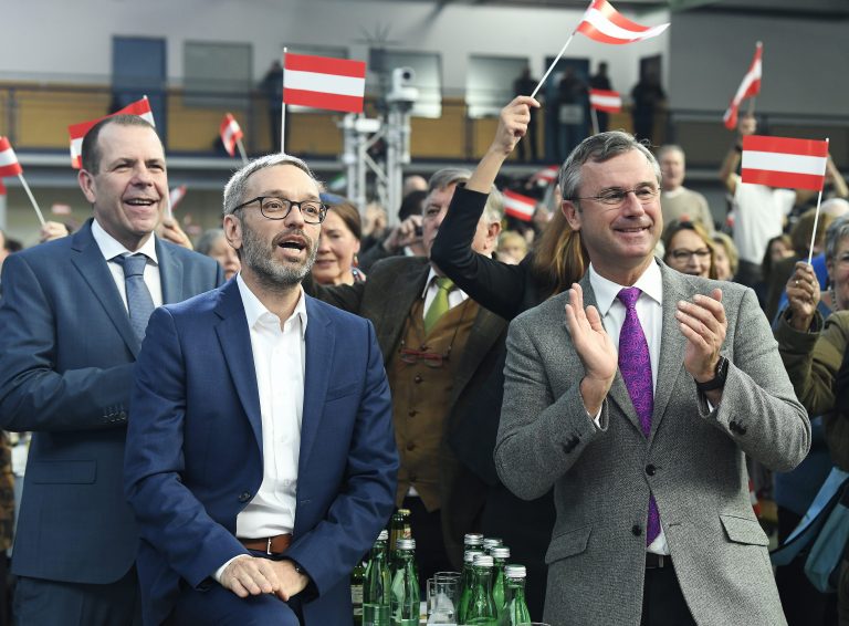 FPÖ-Fraktionschef Herbert Kick (l.) und der zurückgetretene Parteichef Norbert Hofer