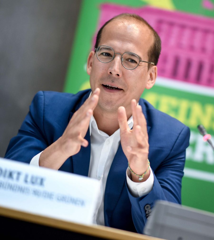 Grünen-Politiker Benedikt Lux