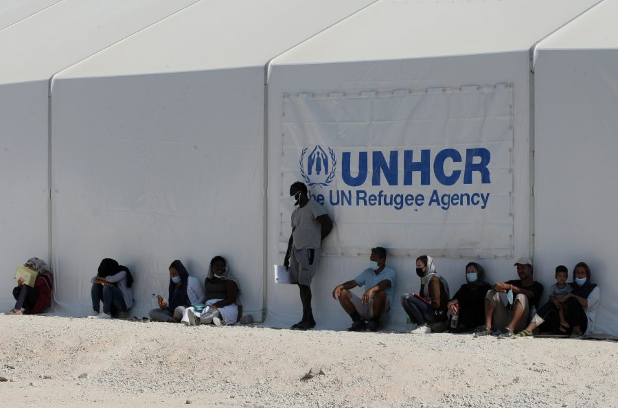 Migranten in Griechenland