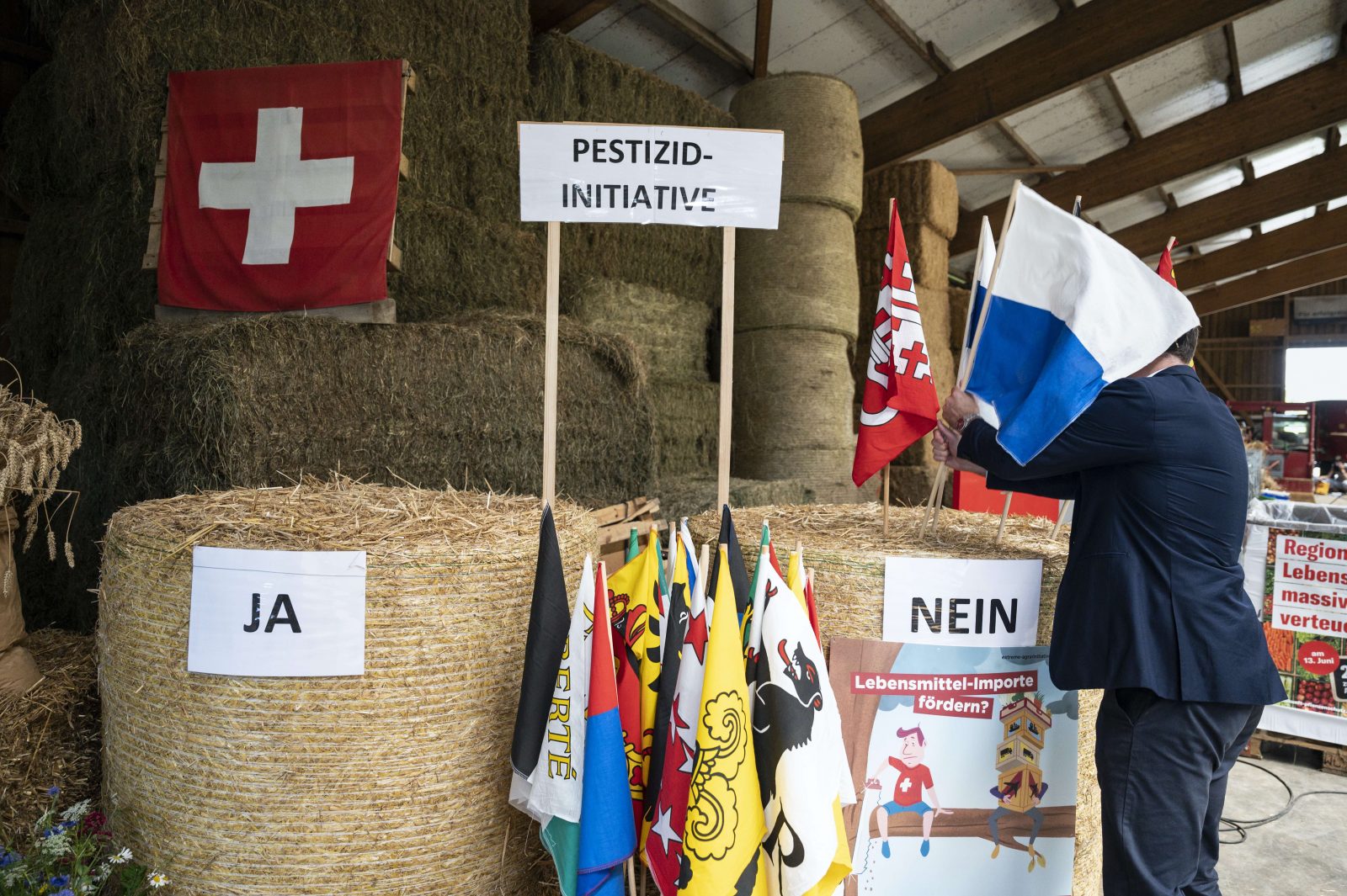 Zwischenstand bei der Schweizer Abstimmung über Pestizid-Initiative
