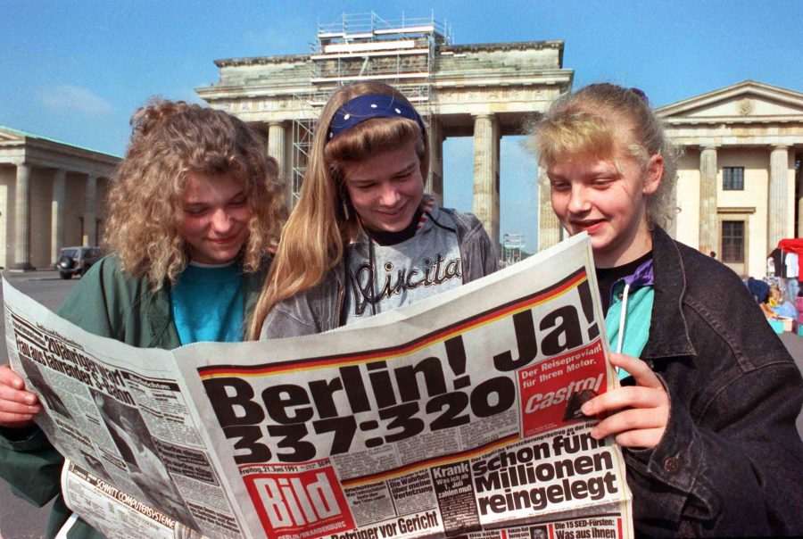 Berlin wird Regierungssitz