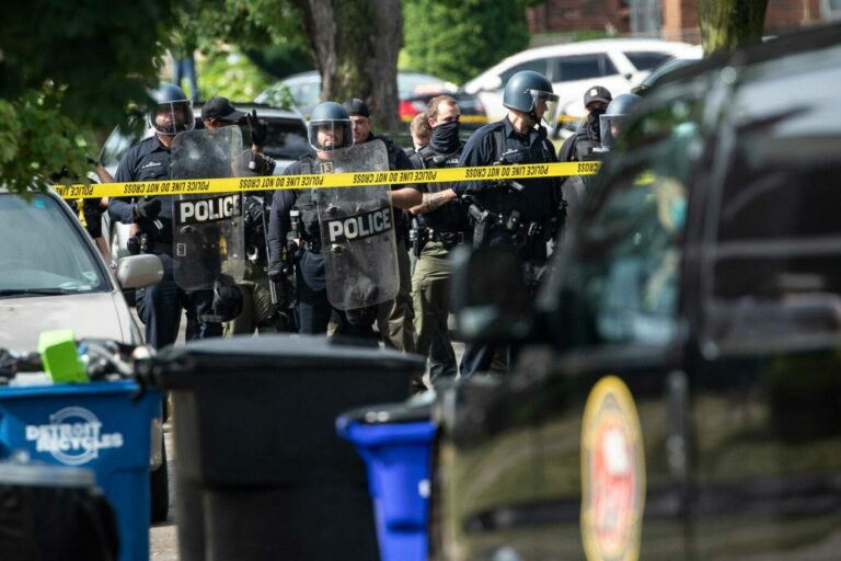 Polizei in Detroit: Öffentliche Sicherheit ist eines der wichtigsten Themen für die Bürger der US-amerikanischen Stadt