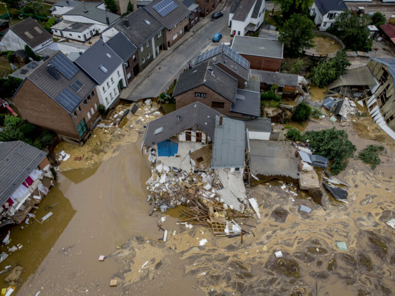Flutkatastrophe in Erftstadt-Blessem