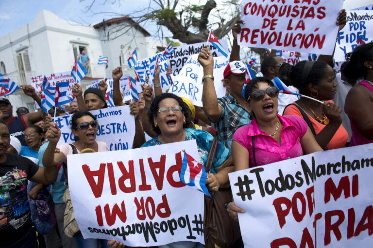 Proteste in Havanna: Die landesweiten Demonstrationen fanden isoliert voneinander statt