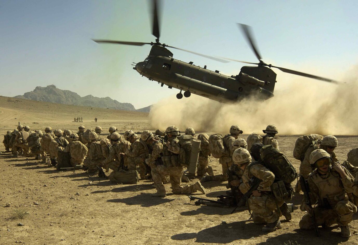 Britische Soldaten 2009 in Afghanistan