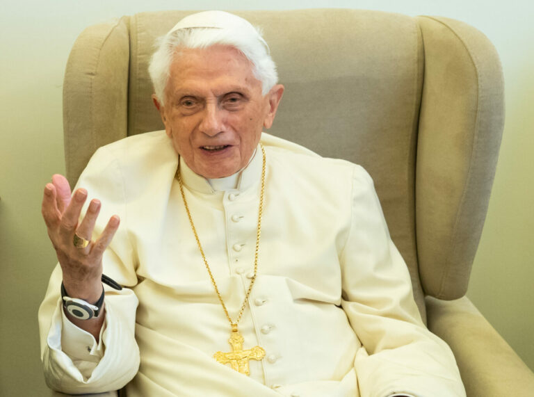 Der emeritierte Papst Benedikt XVI. 2018 in Vatikanstadt