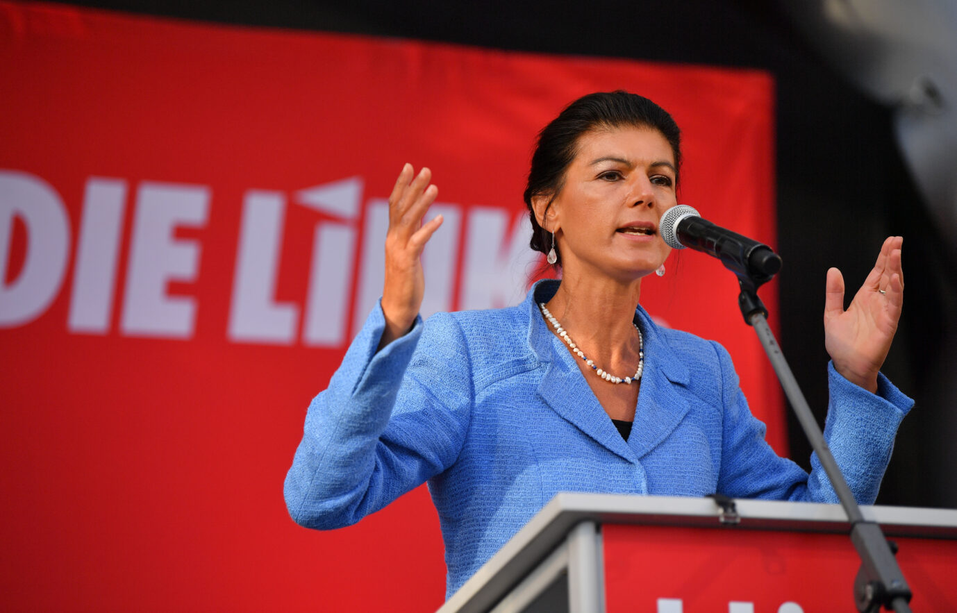 Sahra Wagenknecht: Spitzenkandidatin der Linkspartei in Nordrhein-Westfalen