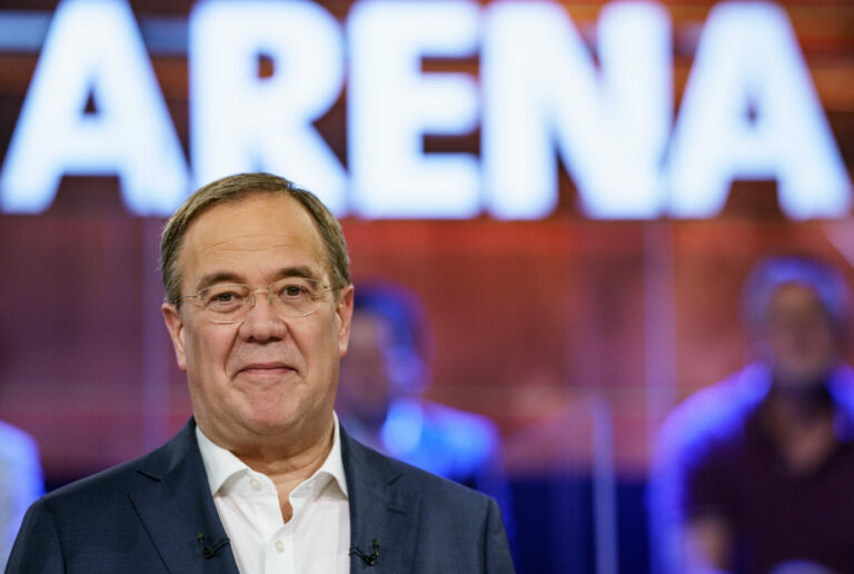 CDU-Kanzlerkandidat Armin Laschet in der ARD-„Wahlarena“