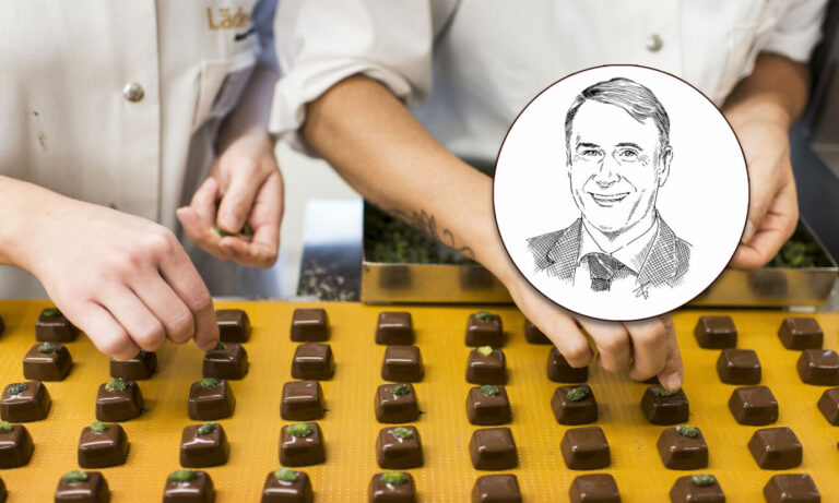 Läderach-Produkion, Schokoladen-Fabrikant Jürg Läderach: Weil sich der Chocolatier für christliche Werte einsetzt, wird sein Unternehmen unter Druck gesetzt