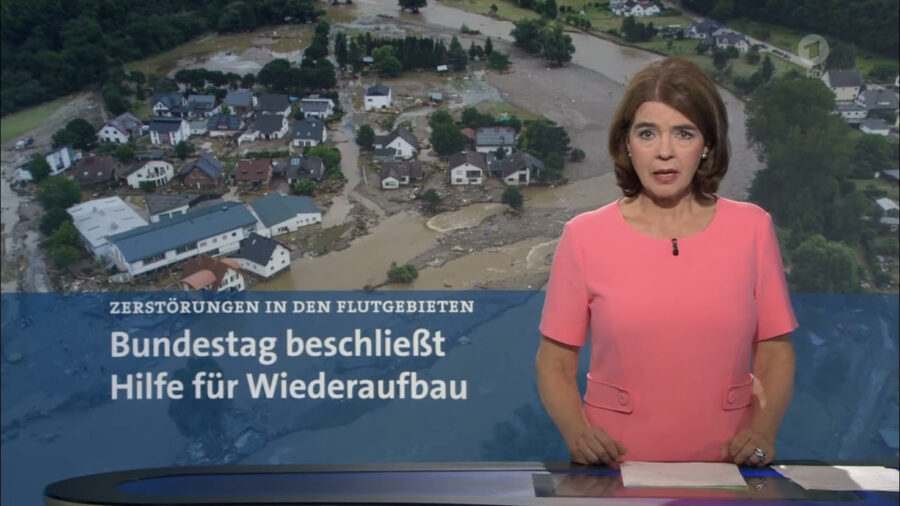 Die „Tagesschau“ hat einen ungenauen Bericht über den Beschluß der Fluthilfe-Fonds korrigiert