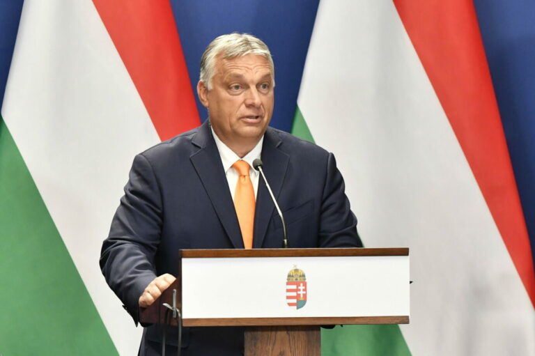 Ungarns Ministerpräsident Viktor Orbán: Sein Land halte die Migrantensträme aus dem Osten in Schach, erhalte von der EU aber keine Unterstützung beim Grenzschutz