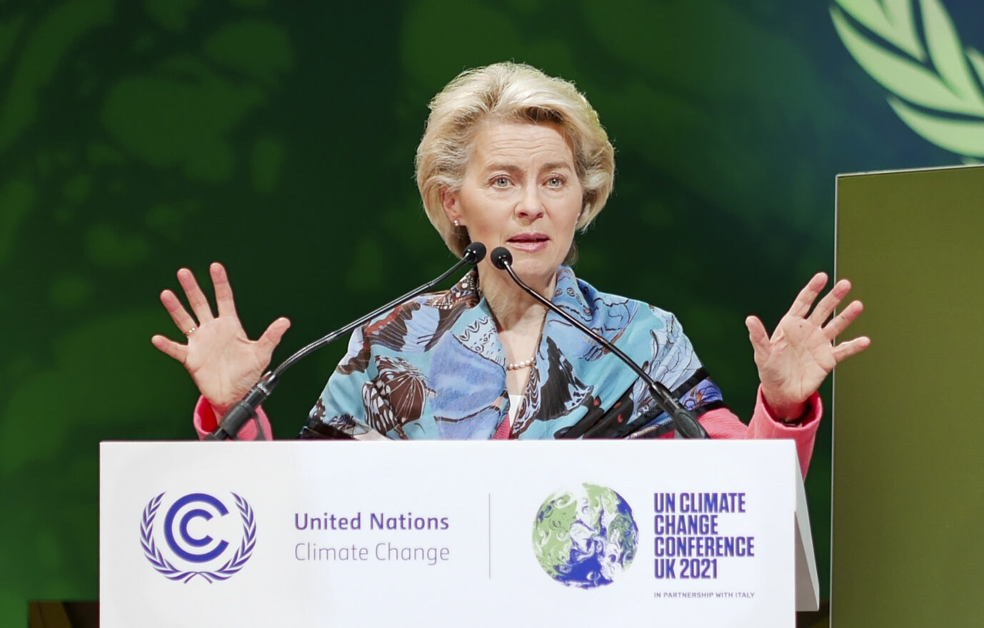 EU-Kommissionspräsidentin Ursula von der Leyen: Sie drängt auf mehr Engagement im Kampf gegen den Klimawandel