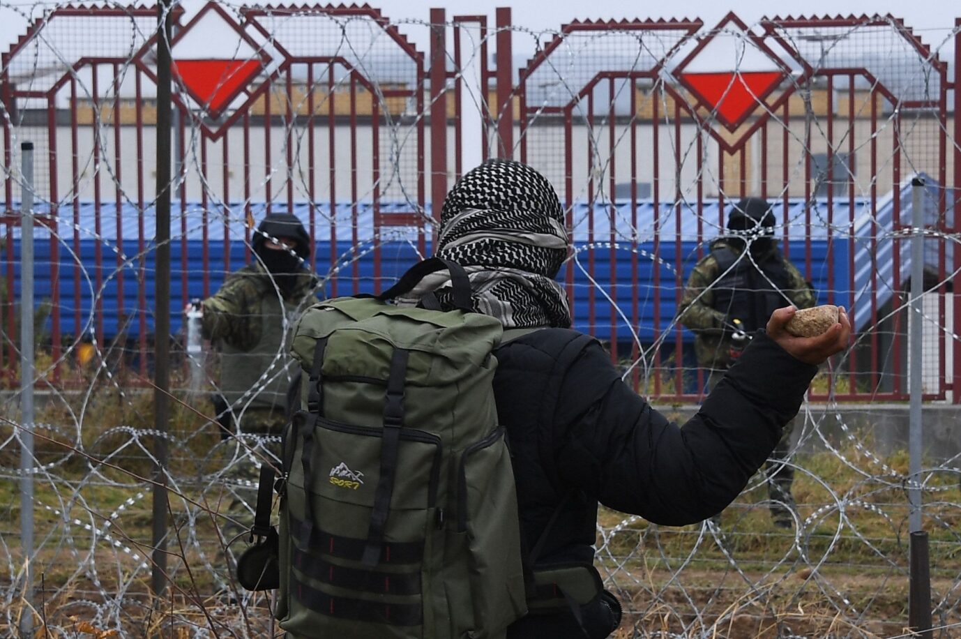 Migräne attackiert polnische Grenze zu Weißrußland