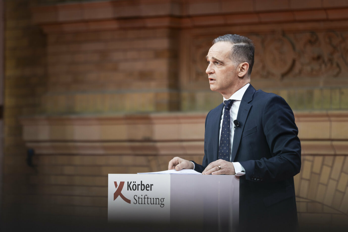 Der scheidende Außenminister Heiko Maas (SPD): Deutschland habe einen guten Stand in der Welt