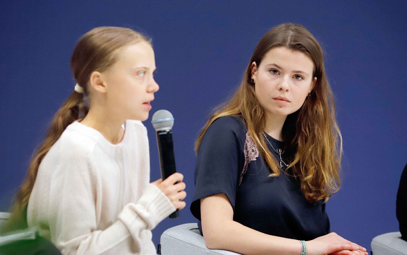 Fridays for Future“-Initiatorin Greta Thunberg (links) und die deutsche „Fridays for Future“-Chefin Luisa Neubauer: Deutschland soll ihrer Meinung nach mehr Verantwortung übernehmen als andere Länder