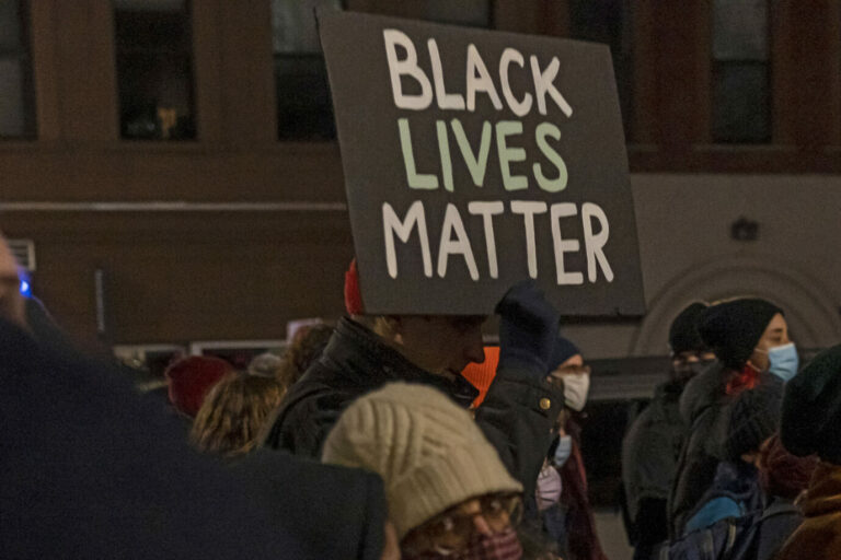 „Black Lives Matter“ -Demonstranten in New York: Die Bewegung verweist auf ihrer Internetseite auf Geschäfte, Organisationen und Banken mit schwarzen Inhabern