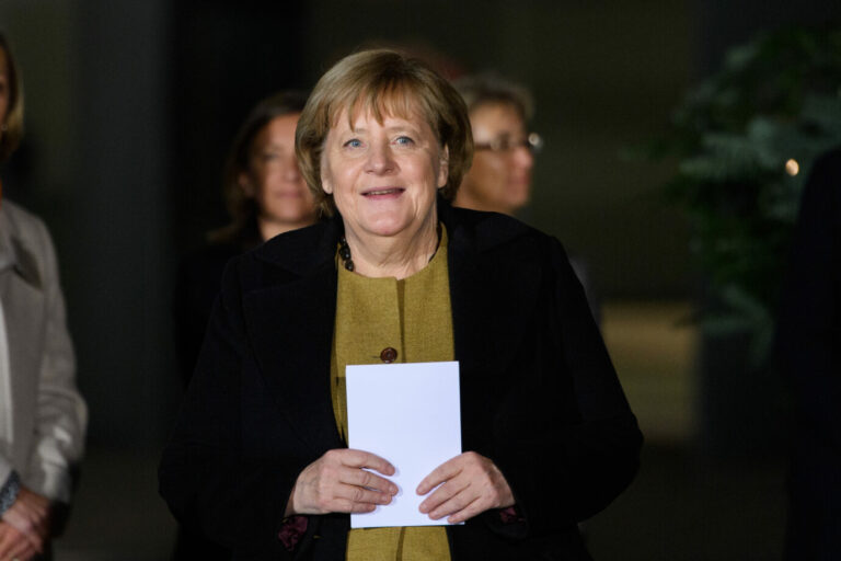Die scheidende Kanzlerin Angela Merkel (CDU)