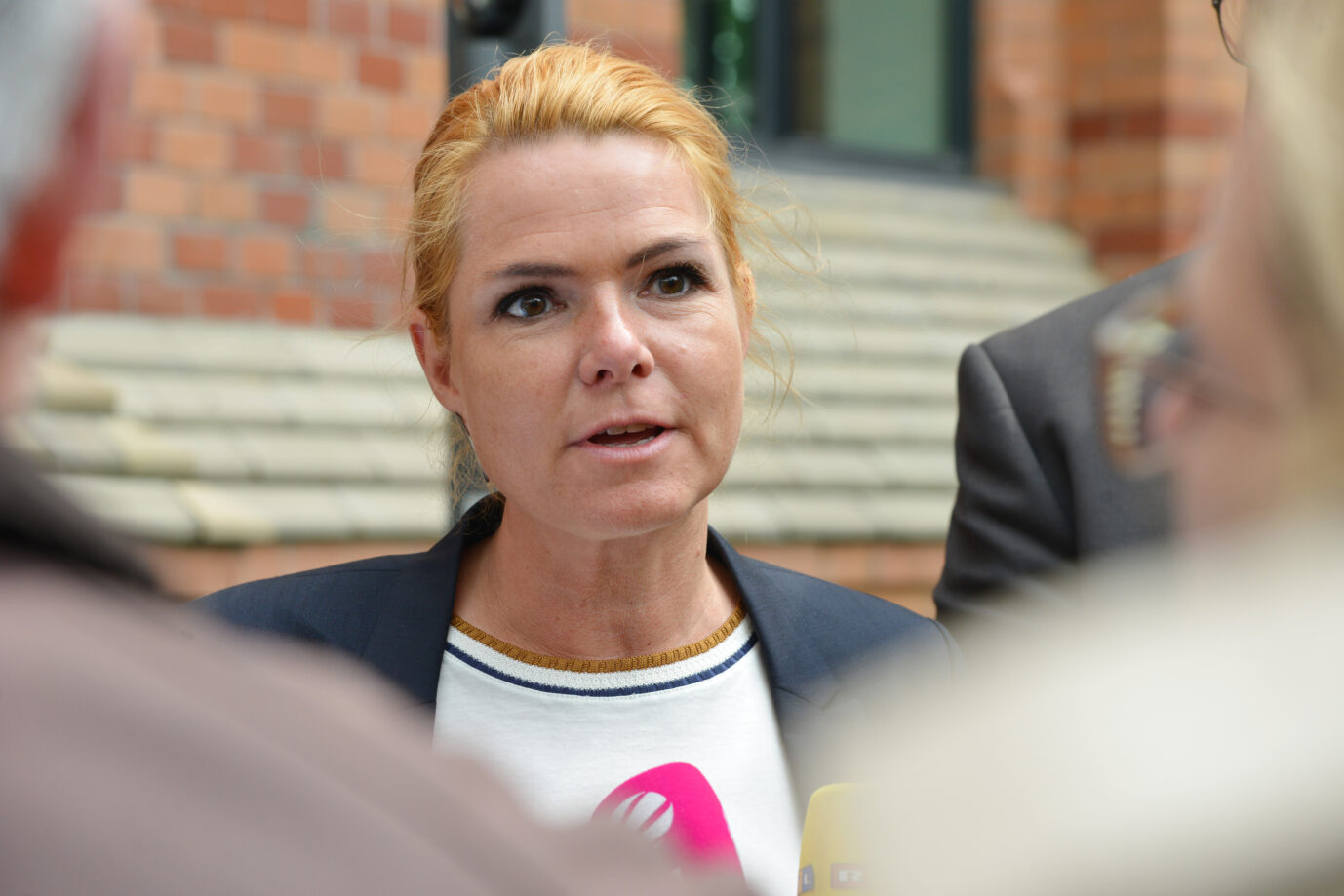 Die frühere dänische Integrationsministerin Inger Støjberg