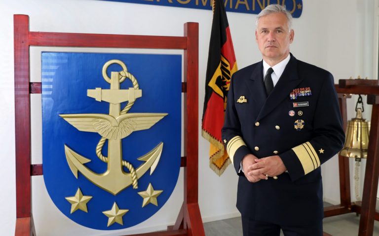 Vize-Admiral Kay-Achim Schönbach übernahm das Amt des Inspekteurs der Marine im März 2021