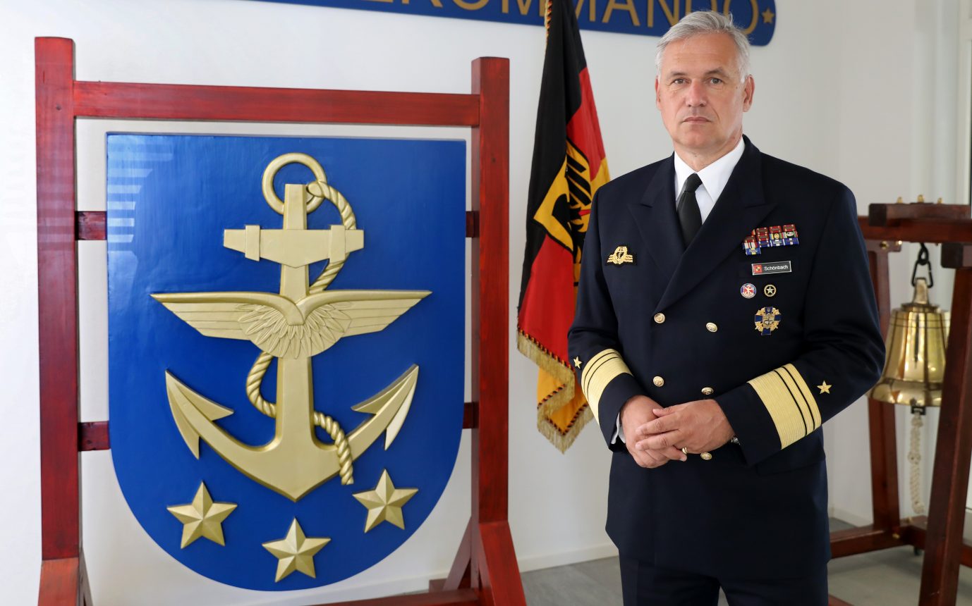 Vize-Admiral Kay-Achim Schönbach übernahm das Amt des Inspekteurs der Marine im März 2021