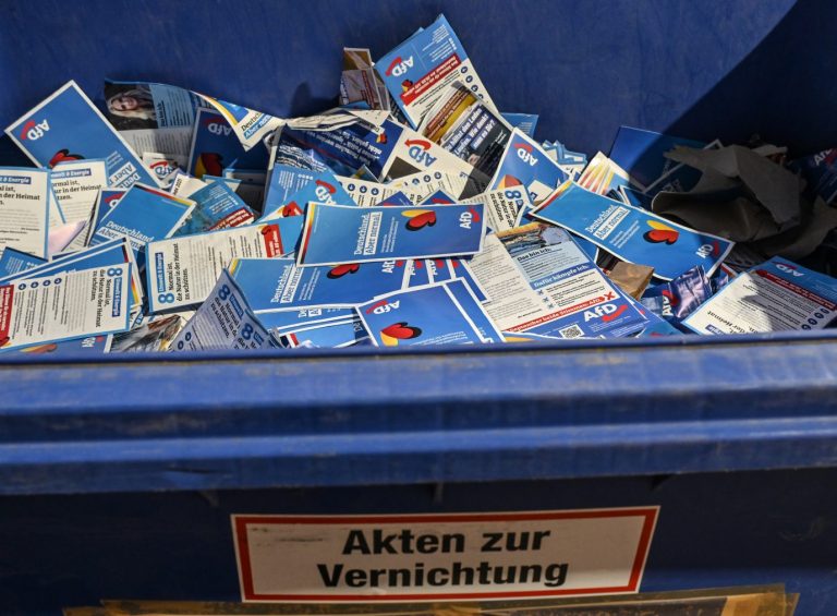 Im Bundestagswahlkampf soll das "Zentrum für Politische Schönheit" Millionen AfD-Flyer vernichtet haben (Archivbild) Foto: picture alliance/dpa/dpa-Zentralbild | Patrick Pleul