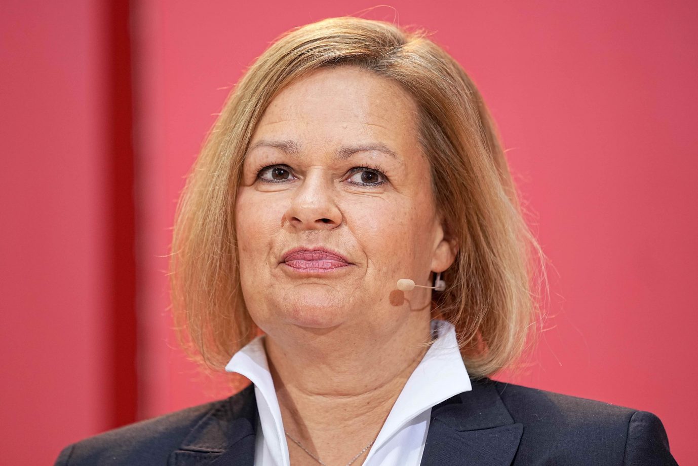 Bundesinnenministerin Nancy Faeser (SPD): Die Ampel-Regierung aus SPD, Grünen und FDP stehe für „einen neuen Geist“ bei der Frage nach Einwanderung