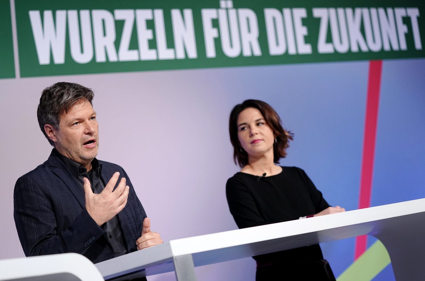 Grünen-Chefs Robert Habeck und Annalena Baerbock
