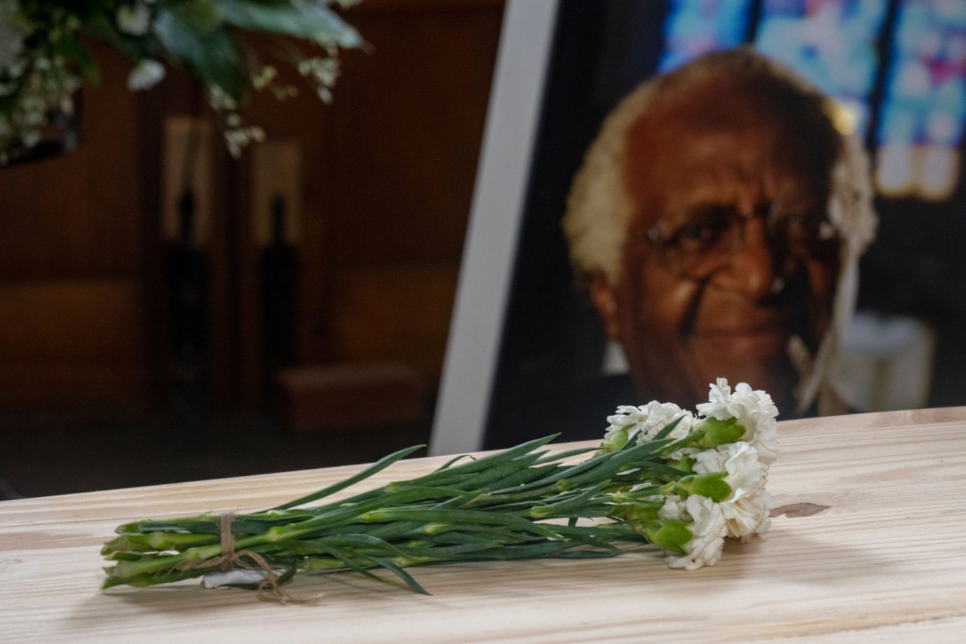Beerdigung des früheren Erzbischofs Desmond Tutu am ersten Januar in Kapstadt