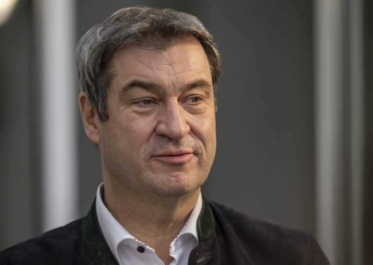 Bayerns Ministerpräsident Markus Söder (CSU): Die Position der Grünen beim Ukraine-Konflikt sei „völlig unstimmig“