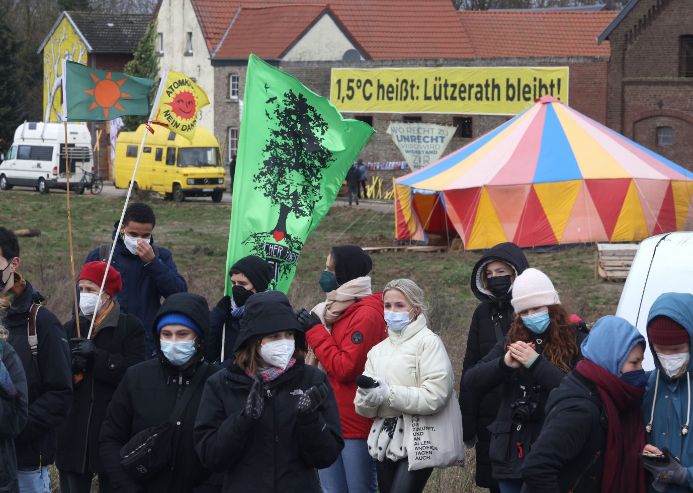 „Fridays for Future“-Protest in Lützerath