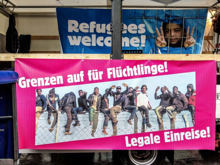 Demonstration für Einwanderung in München (Archivbild)