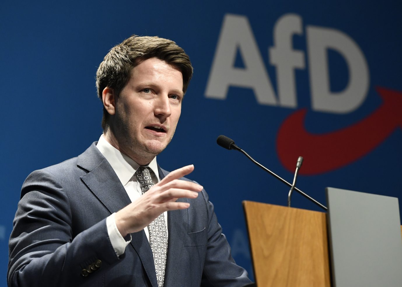 Der designierte AfD-Landeschef in Nordrhein-Westfalen, Martin Vincentz: Er wolle die Reihen in seiner Partei fest schließen
