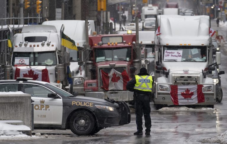 Trucker in Ottawa