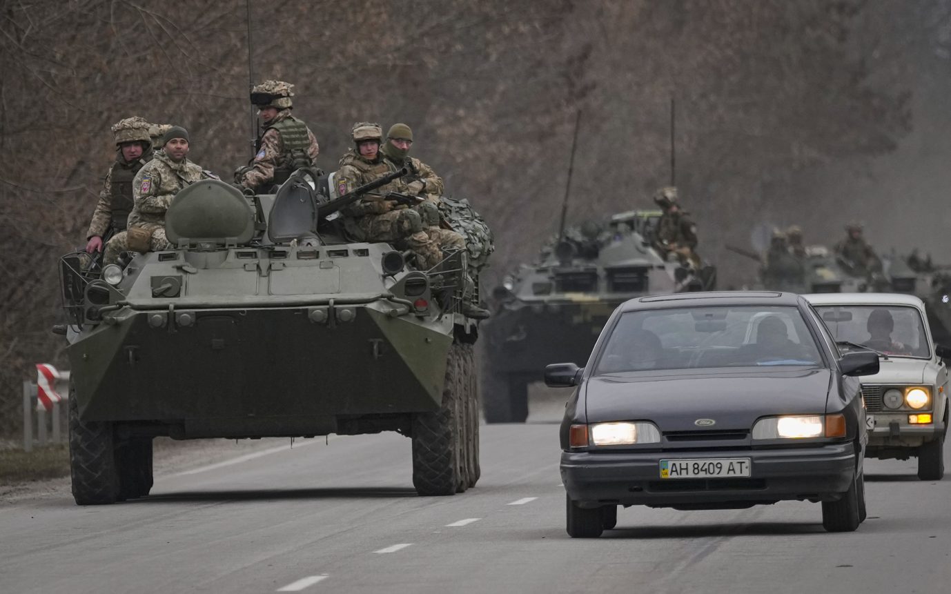 Ukrainische Soldaten: Regierung befürchtet Angriff auf Kiew