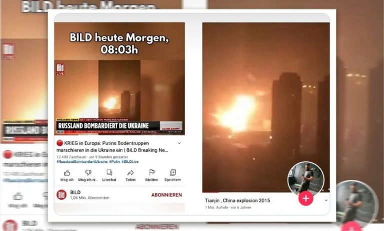 „Bild“-Zeitung verwendet veraltetes Bildmaterial