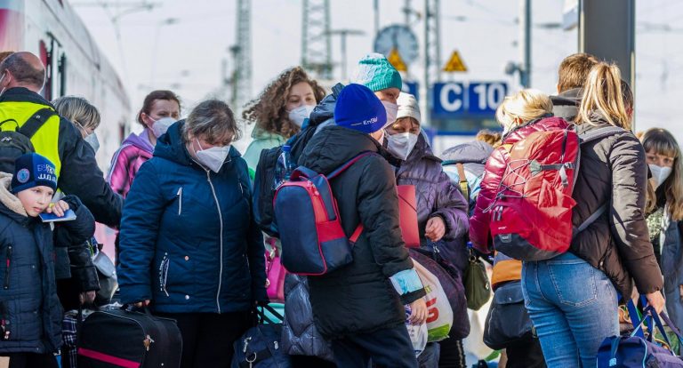Immer neue Flüchtlinge aus der Ukraine treffen in Deutschland ein - die Politik reagiert konfus Foto: picture alliance/dpa/dpa-Zentralbild | Frank Hammerschmidt