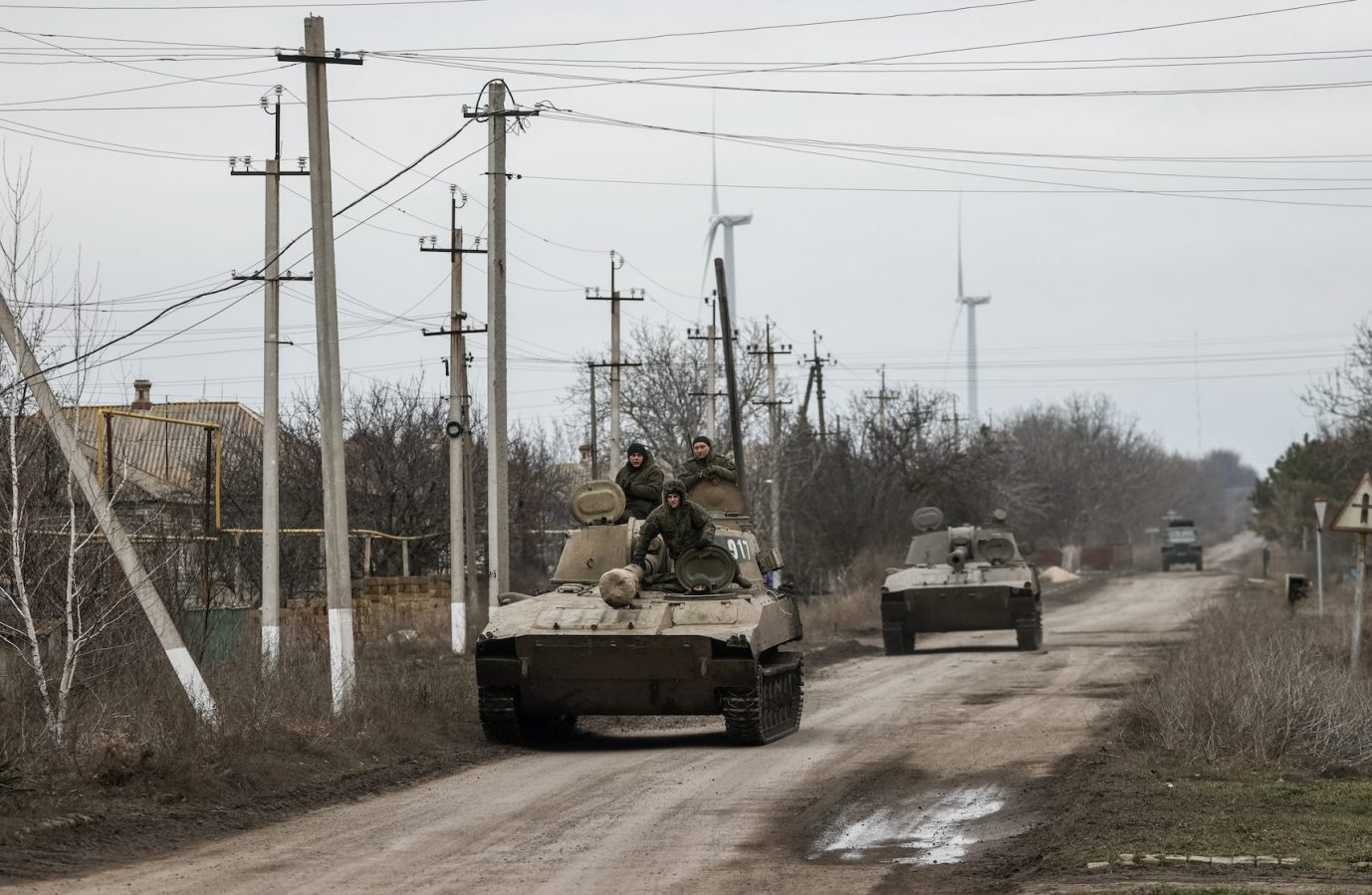 Moskaus Truppen kommen nur langsam voran, der russische Vormarsch im Ukraine-Krieg stockt Foto: picture alliance/dpa/TASS | Sergei Bobylev
