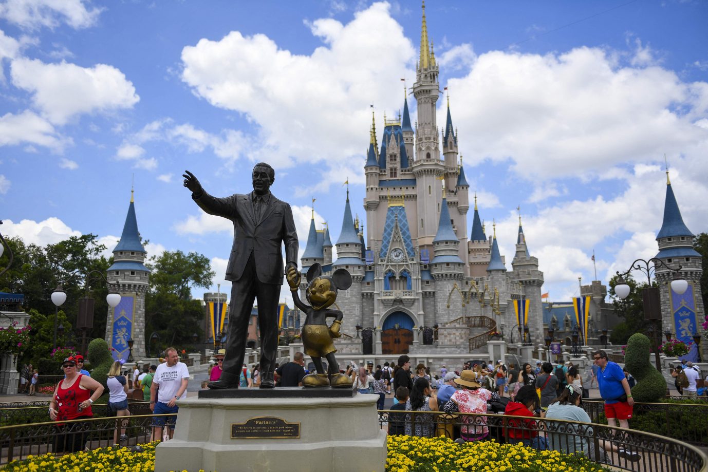 Der Themenpark Walt Disney World Resort in Orlando im US-Bundesstaat Florida: 55 Jahre lang hatte das Unternehmen ein Selbstverwaltungsrecht