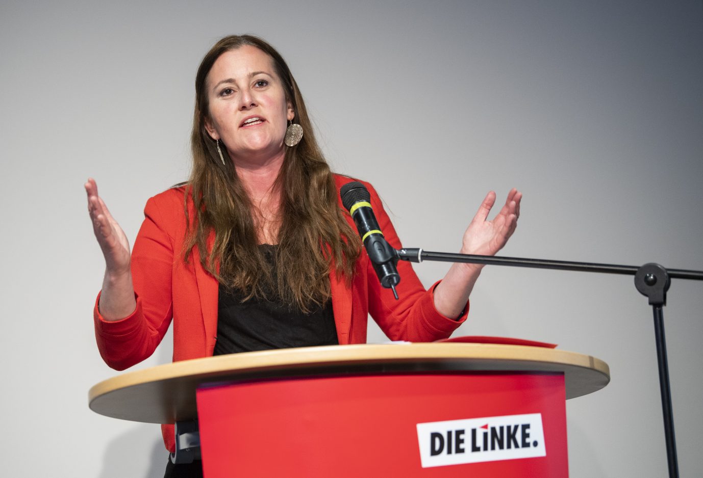 Linken-Chefin Janine Wissler: Im Juni soll der Vorstand der Partei neu gewählt werden