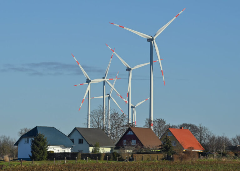 Windkraftanlage Odervorland im Landkreis Oder-Spree