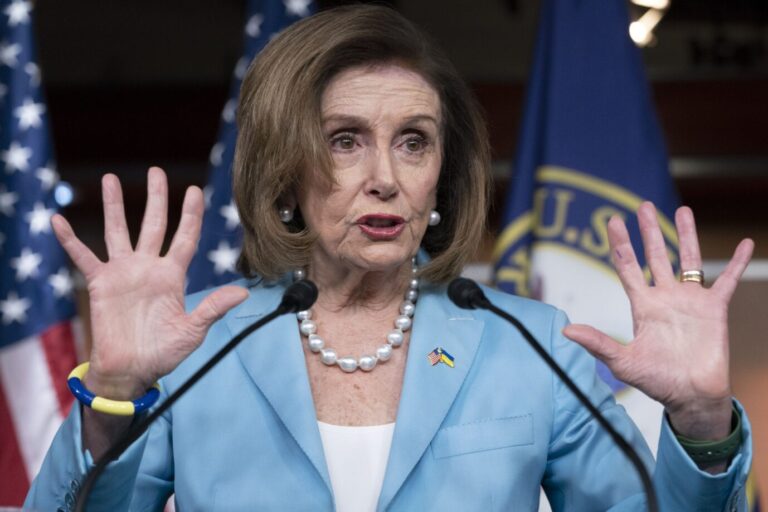 Ihr Mann wurde festgenommen: Nancy Pelosi, Präsidentin des US-Repräsentantenhauses. Foto: picture alliance / AP | Jacquelyn Martin