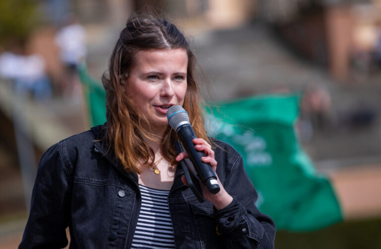 Die deutsche Sprecherin von „Fridays for Future“ (FFF), Luisa Neubauer: Sie will den Bau einer Pipeline in Ostafrika stoppen