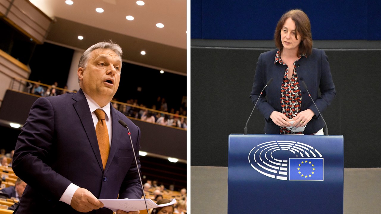 EU-Parlaments-Vizepräsidentin Katarina Barley will dem von Viktor Orbán regierten Ungarn das Stimmrecht entziehen.