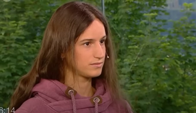Gewaltaufruf: Anti-G7-Aktivistin Lisa Pöttinger ("Stop G7 Elmau") im ZDF-Morgenmagazin-Interview mit Dunya Halali. Foto: Screenshot Youtube