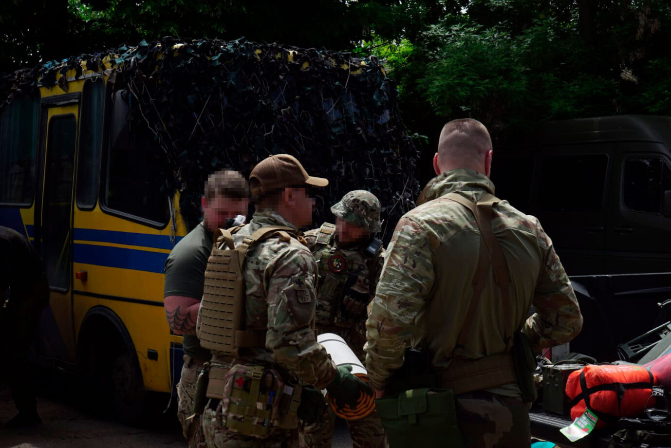 Internationale Kämpfer in der Ukraine Foto: privat