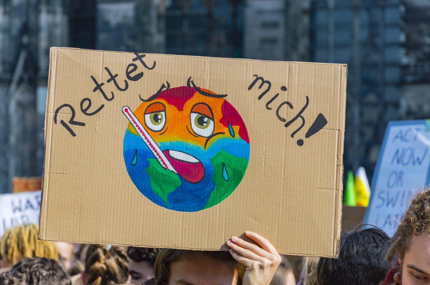 "Fridays for Future" demonstriert gegen den Klimawandel (Symbolbild) Foto: picture alliance / imageBROKER | Walter G. Allgöwer