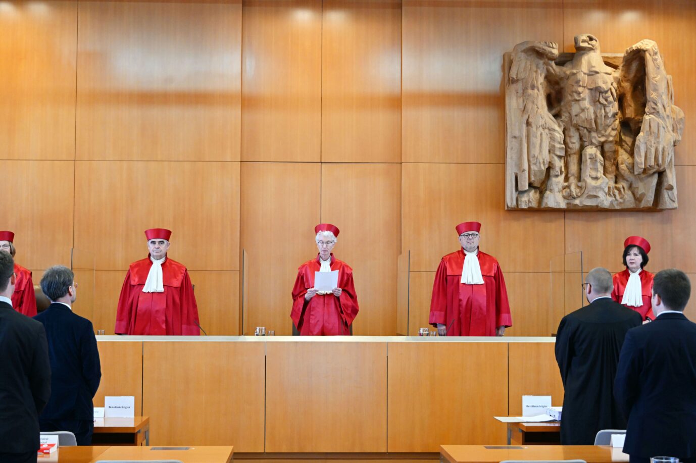 Zweiter Senat des Bundesverfassungsgerichtes: Alte Regelung war rechtswidrig Foto: picture alliance/dpa | Uli Deck