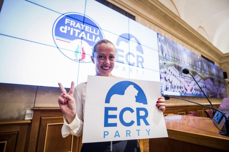 Giorgia Meloni: Klares Bekenntnis zum Konservatismus Foto: picture alliance/EPA-EFE | ANGELO CARCONI