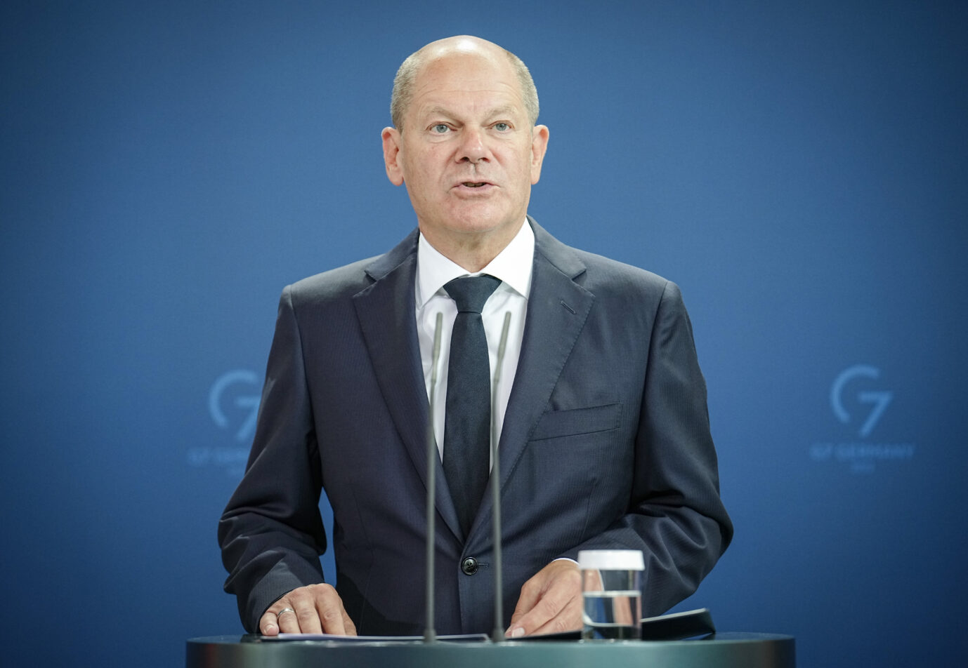 Bundeskanzler Olaf Scholz (SPD): Die Gerechtigkeitsfrage sei entscheidend, damit die Bevölkerung in dieser Krise zusammenhalte