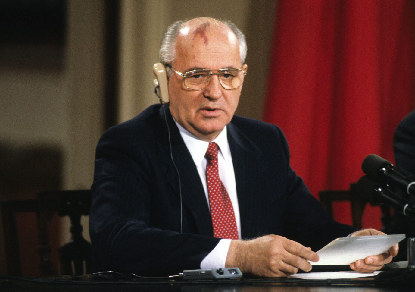 Der letzte Präsident der Sowjetunion, Michail Gorbatschow: Er setzte auf Glasnost“ (Offenheit) und „Perestroika“ (Umgestaltung)